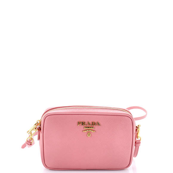 Prada Small Camera Shoulder Bag Saffiano Leather - Picture 1 of 6